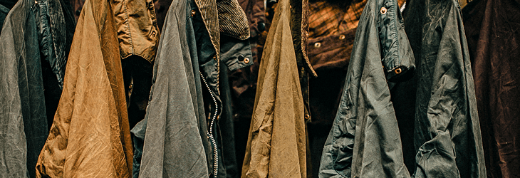 バブアーのヴィンテージアイテム