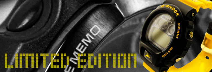 記念モデルなど数量限定で希少なカシオの腕時計